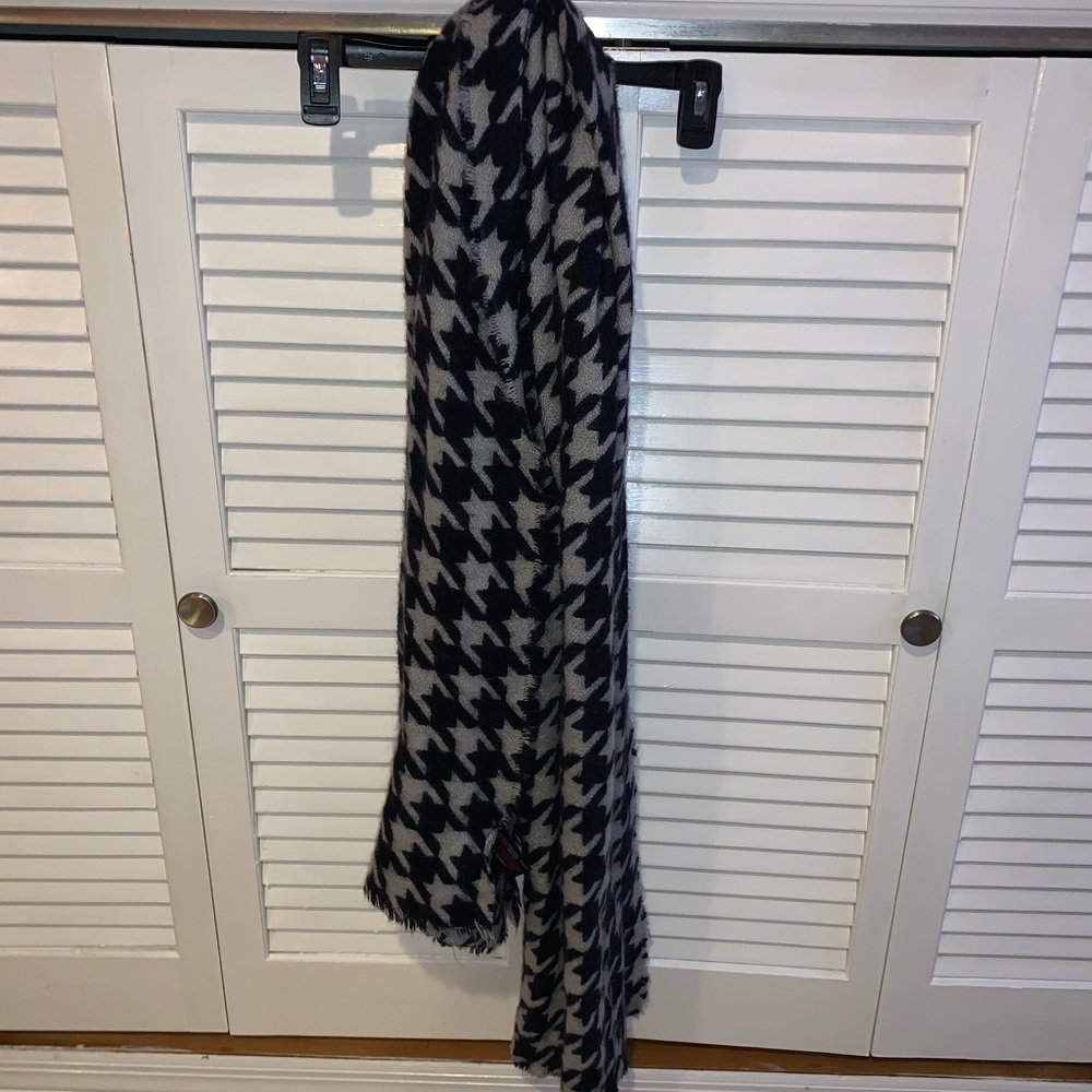 Grey and Black Scarf